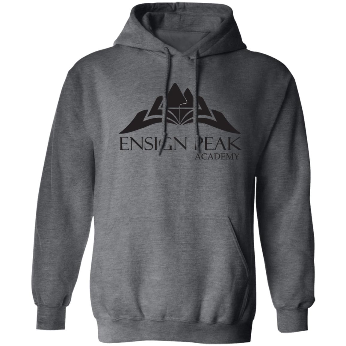 Pullover Hoodie | Ensign Peak | Grey on Black