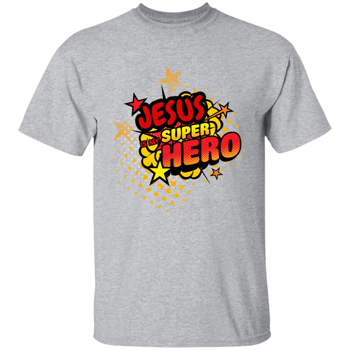 Jesus is my Super Hero | Youth 100% Cotton T-Shirt