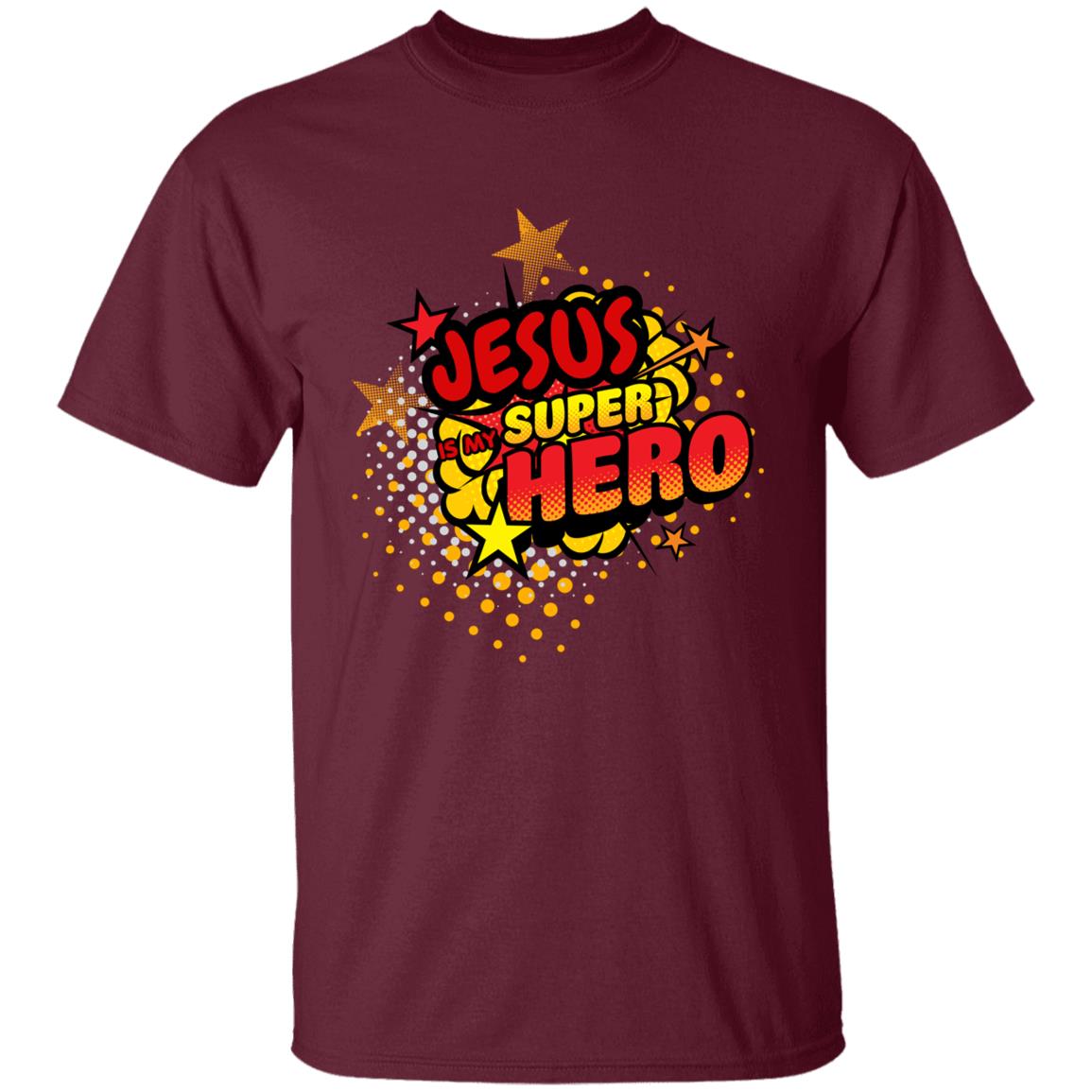 Jesus is my Super Hero | Youth 100% Cotton T-Shirt