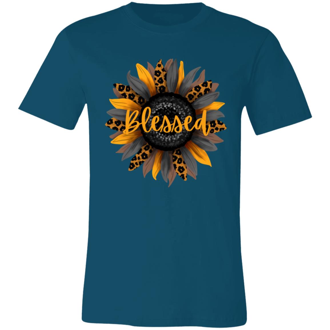 Blessed | Sunflower | Jersey Short-Sleeve T-Shirt