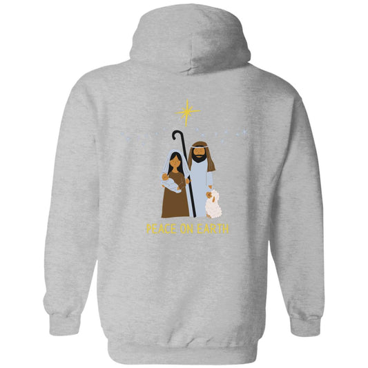 Christmas | Faith | Pullover Hoodie | Back Print