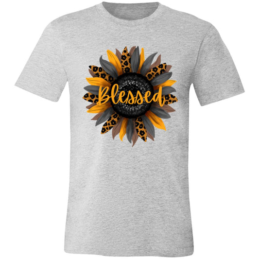 Blessed | Sunflower | Jersey Short-Sleeve T-Shirt