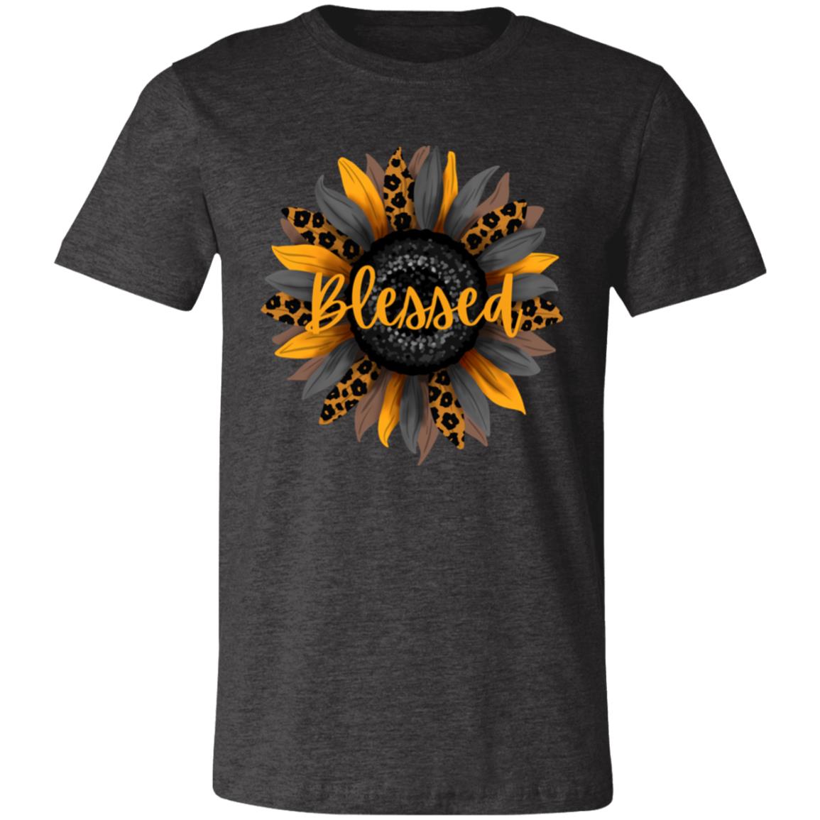 Blessed | Sunflower | Jersey Short-Sleeve T-Shirt