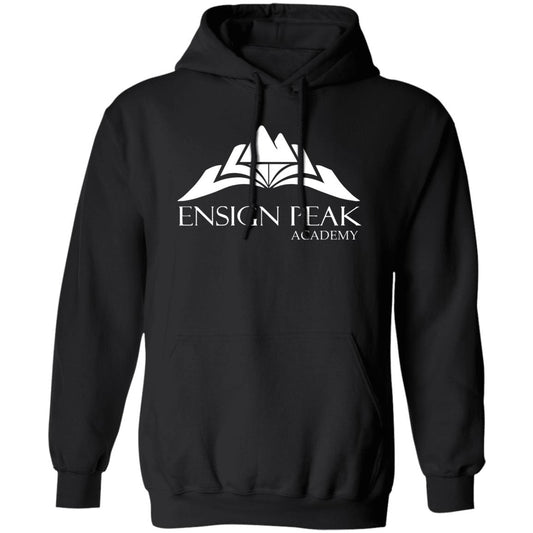 Pullover Hoodie | Ensign Peak | Black on White