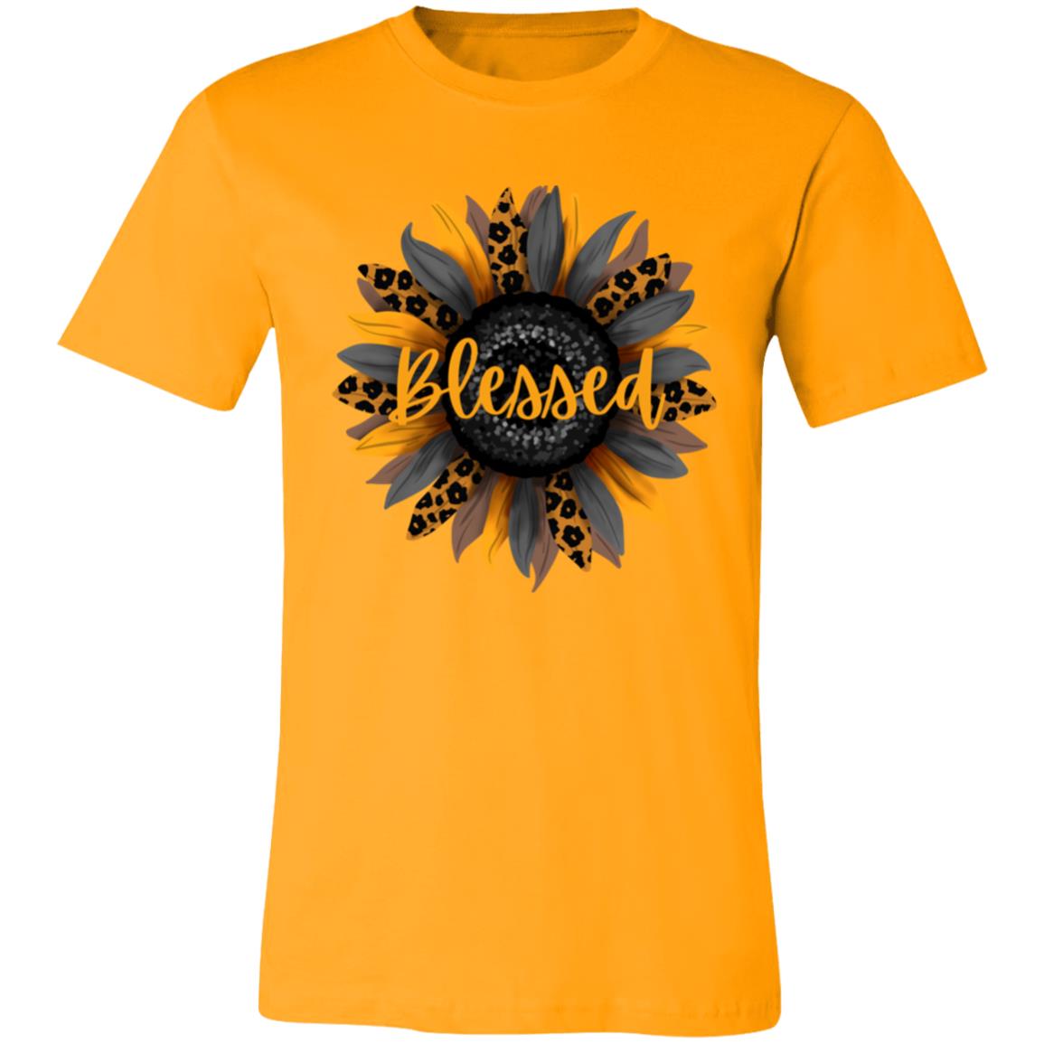 Blessed | Sunflower | Jersey Short-Sleeve T-Shirt