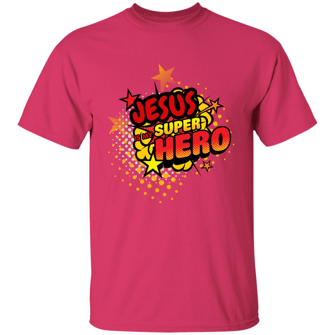 Jesus is my Super Hero | Youth 100% Cotton T-Shirt