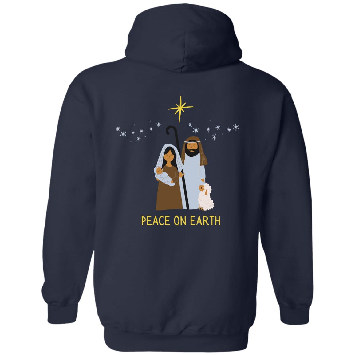 Christmas | Faith | Pullover Hoodie | Back Print