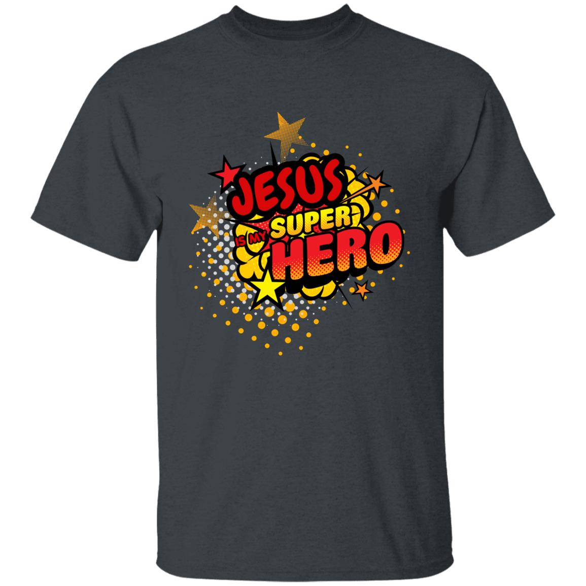 Jesus is my Super Hero | Youth 100% Cotton T-Shirt