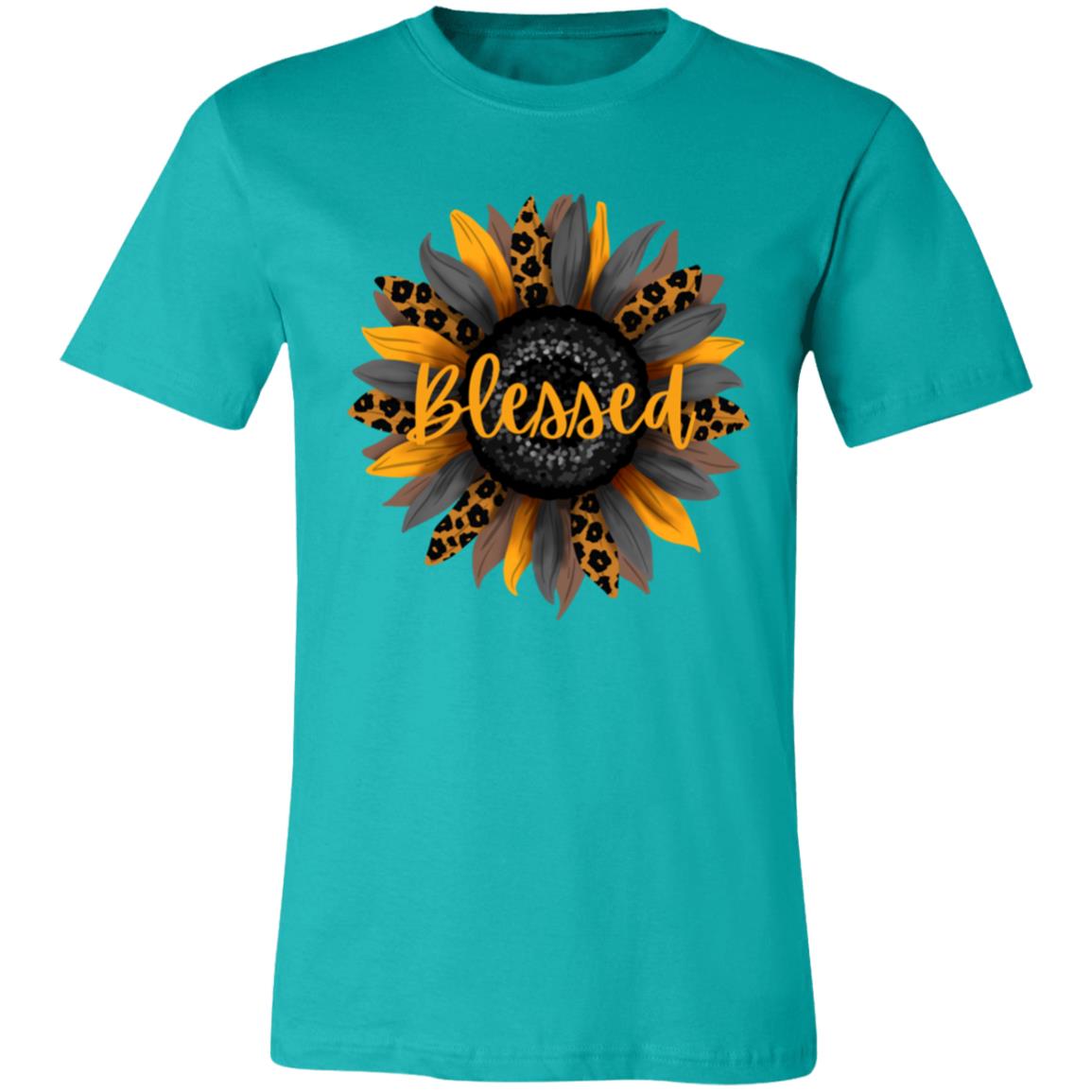 Blessed | Sunflower | Jersey Short-Sleeve T-Shirt