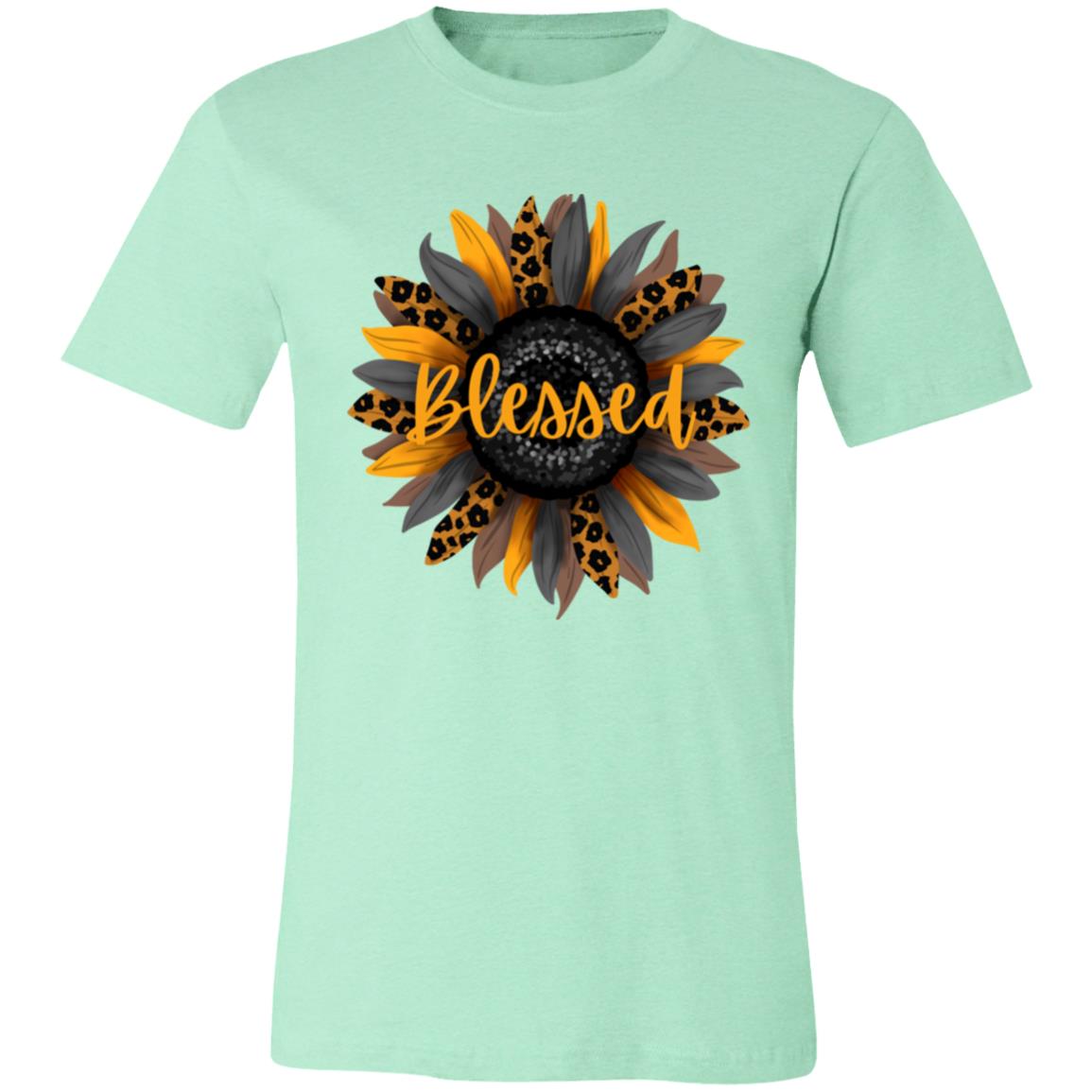 Blessed | Sunflower | Jersey Short-Sleeve T-Shirt