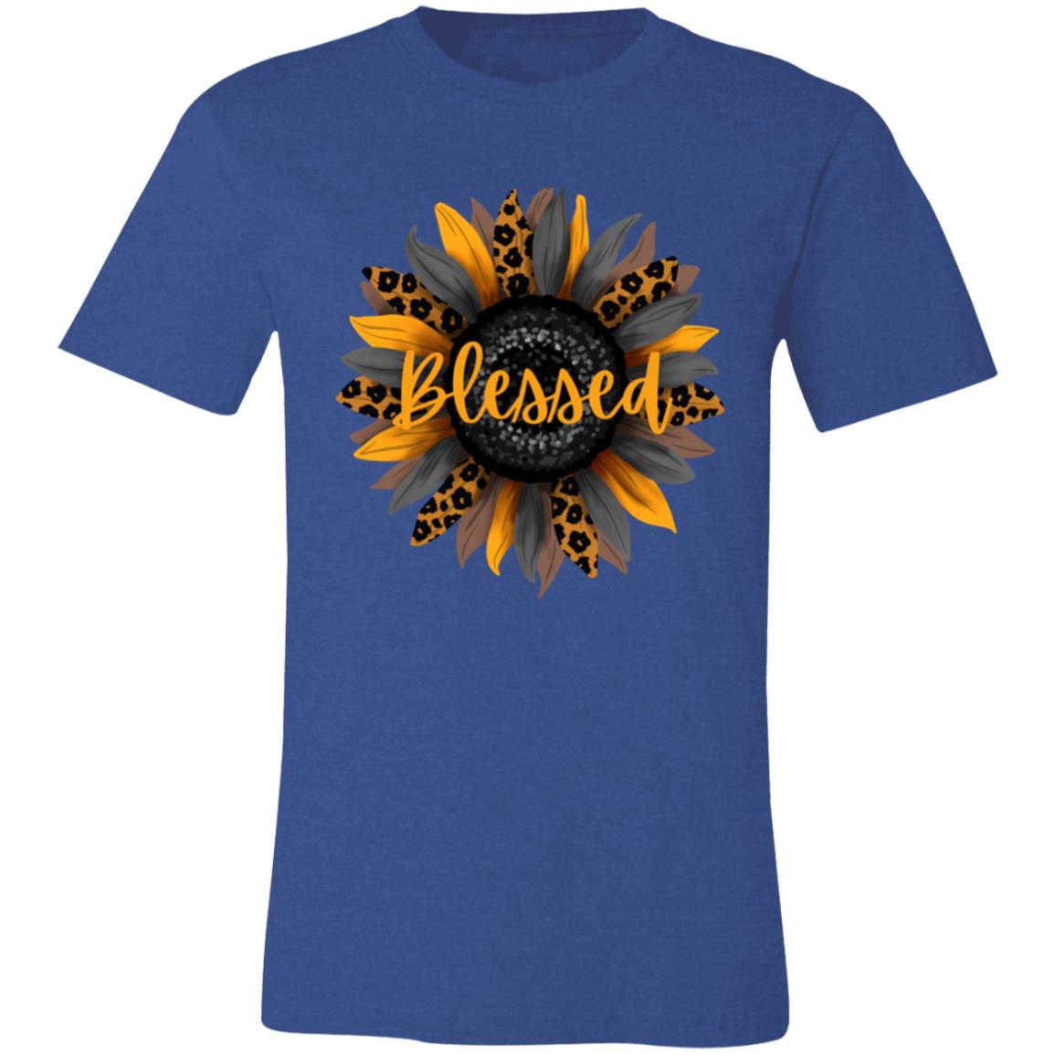 Blessed | Sunflower | Jersey Short-Sleeve T-Shirt