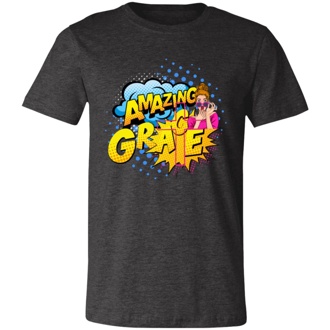 Amazing Grace | Faith | Pop Art | Jersey Short-Sleeve T-Shirt