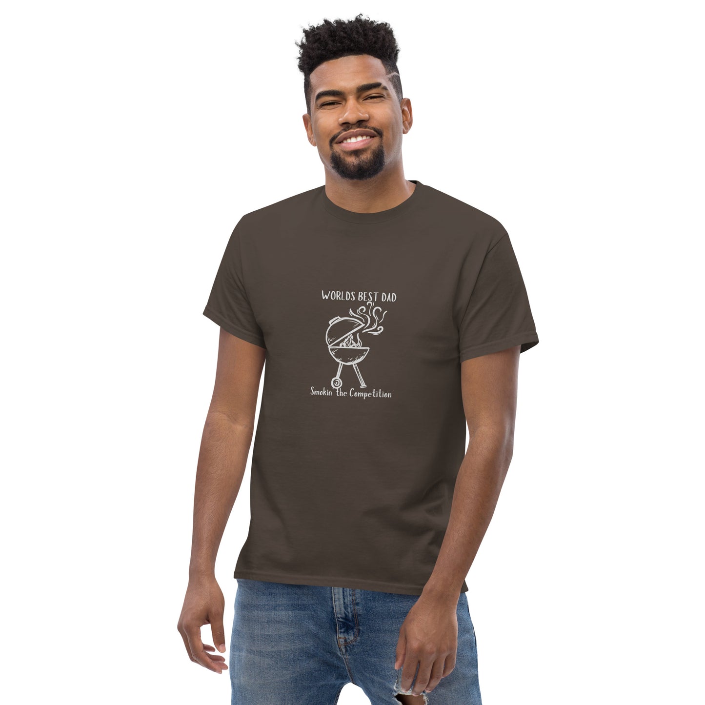 Worlds Best Dad | Smokin' the Competition | Men's classic tee