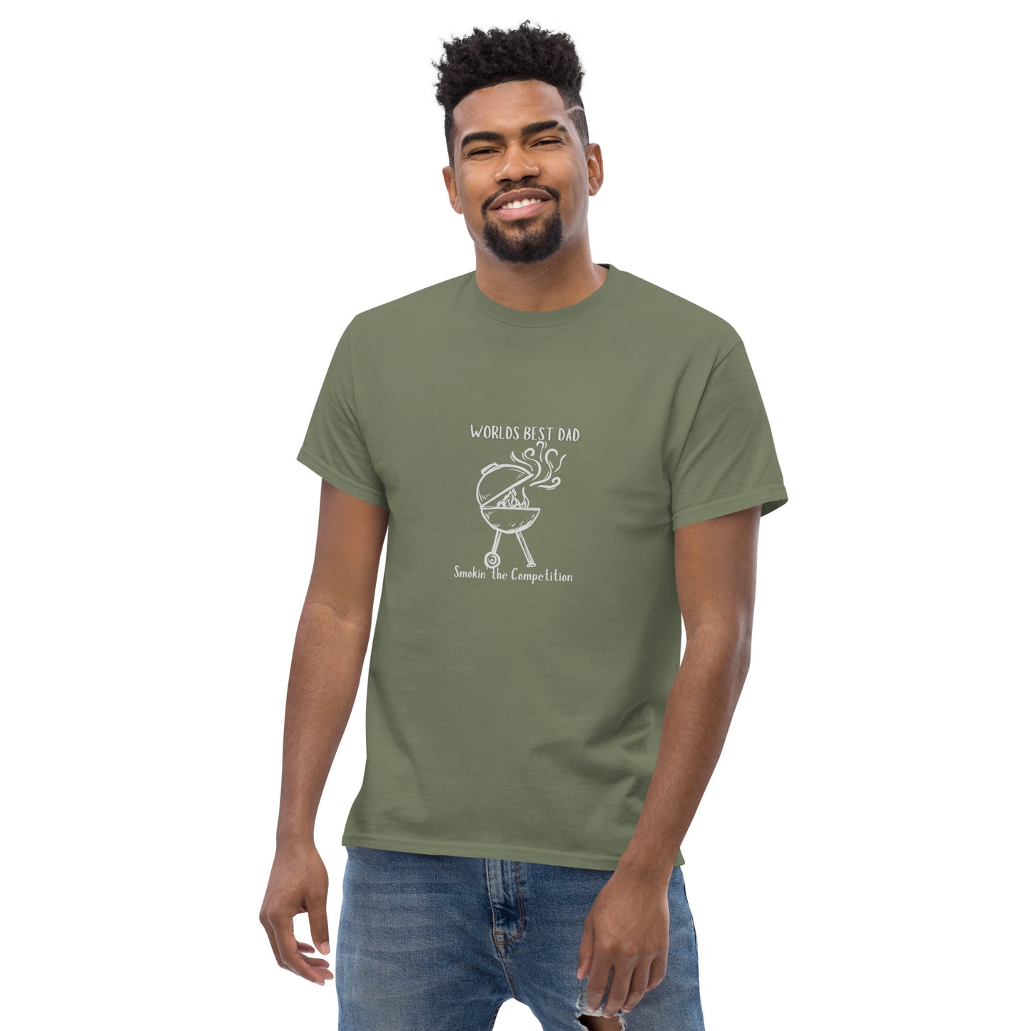 Worlds Best Dad | Smokin' the Competition | Men's classic tee