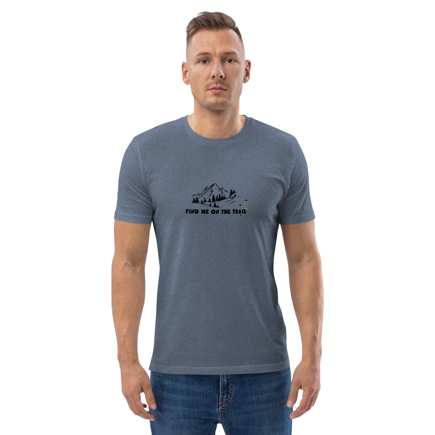 Find me on the Trail | Unisex organic cotton t-shirt