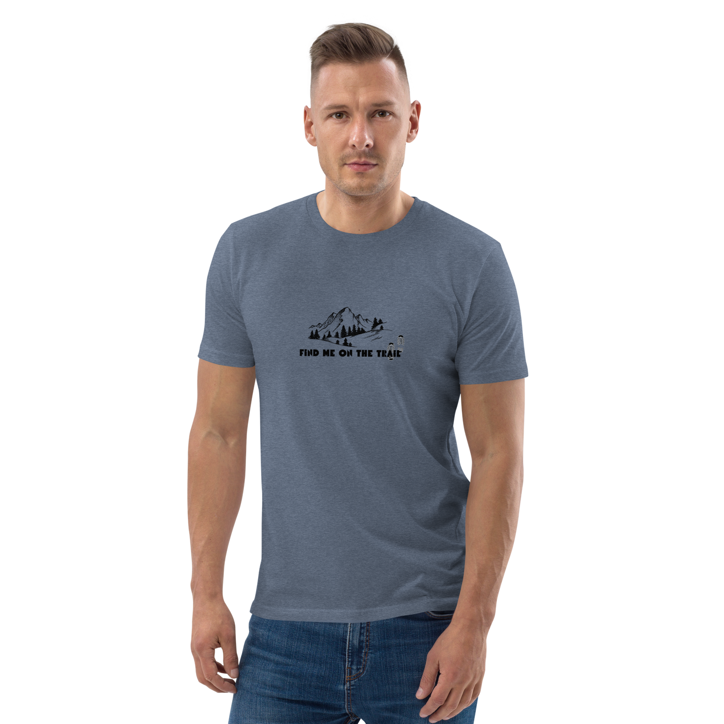 Find me on the Trail | Unisex organic cotton t-shirt