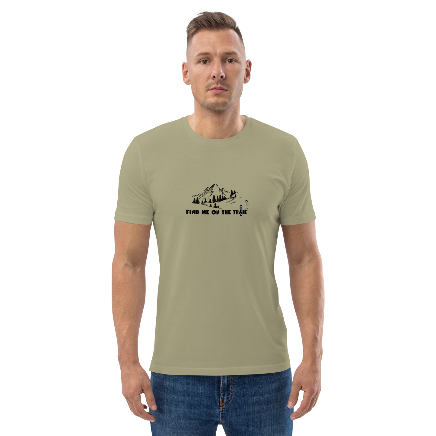 Find me on the Trail | Unisex organic cotton t-shirt