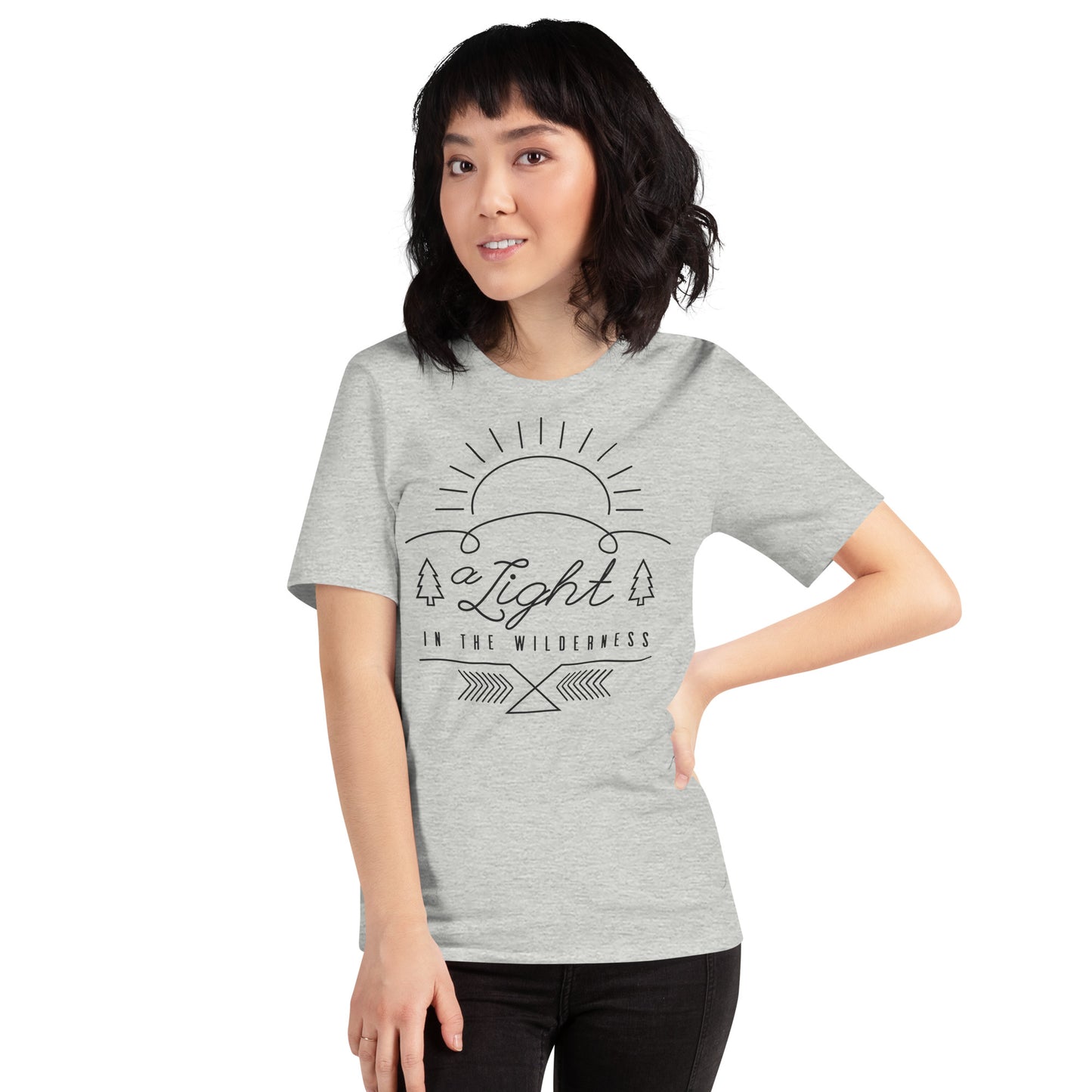 Light in the Wilderness | Girls Camp | Youth Activity | t-shirt