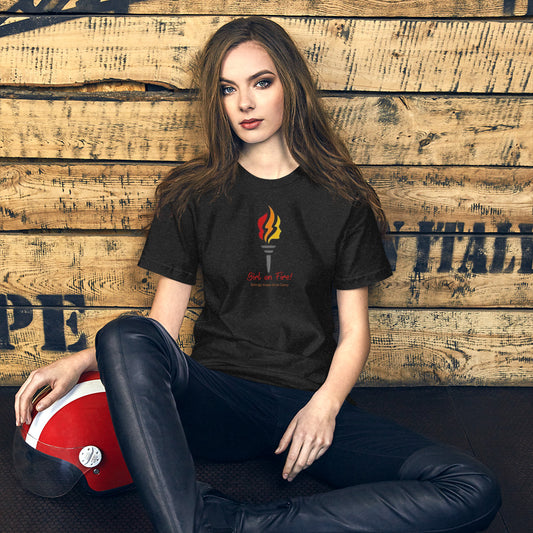 Girl on Fire | Camp| t-shirt