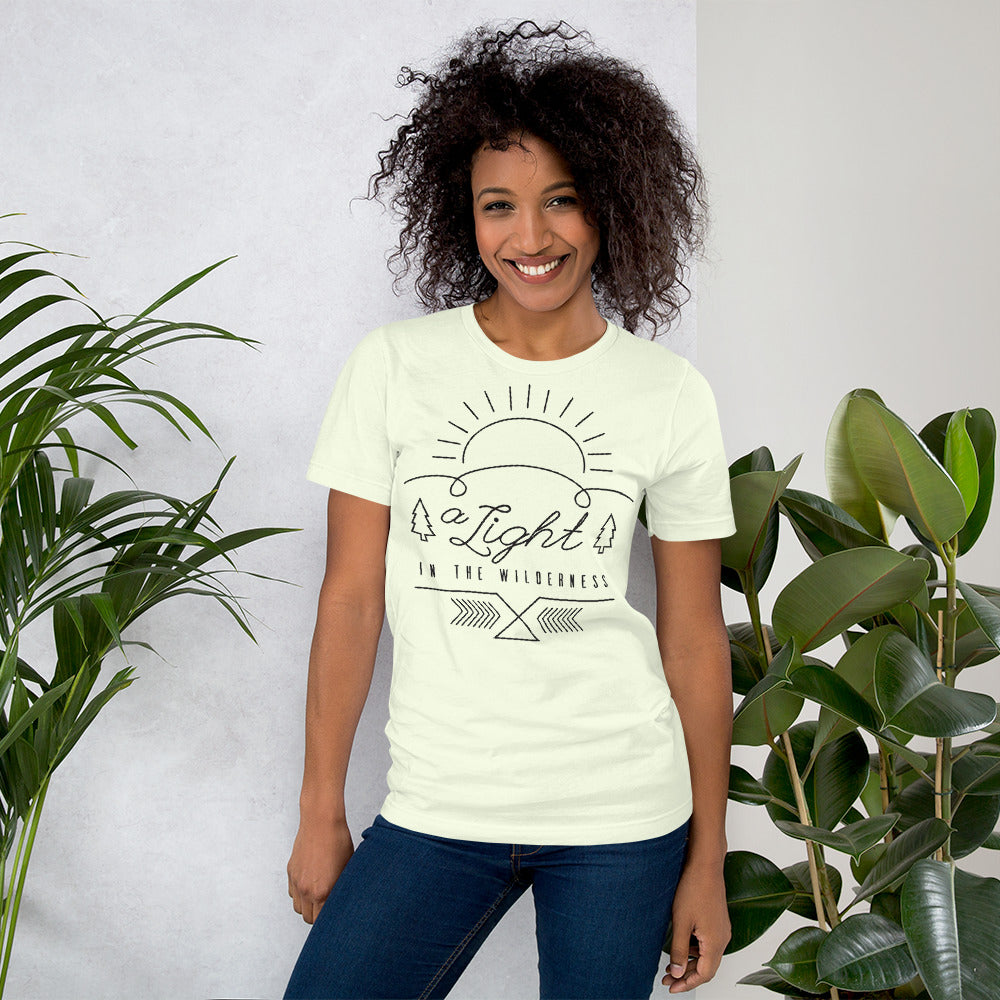 Light in the Wilderness | Girls Camp | Youth Activity | t-shirt