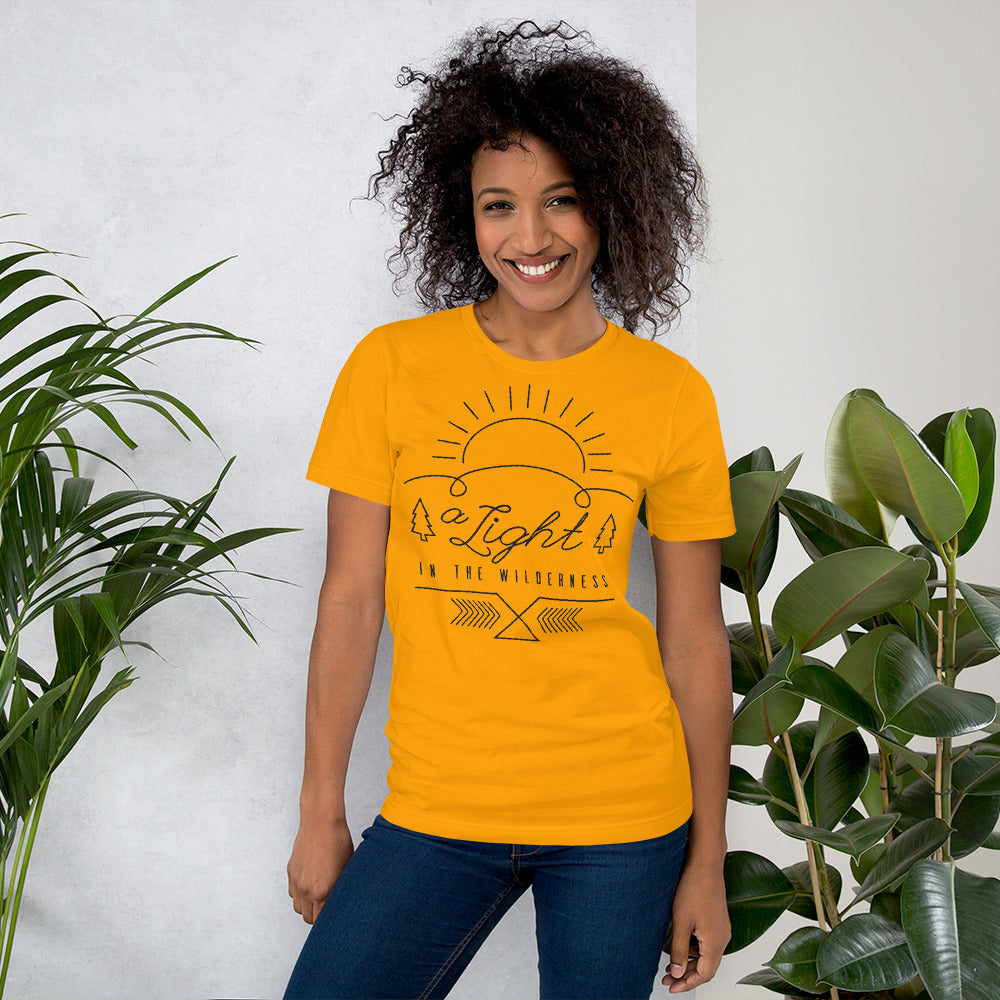 Light in the Wilderness | Girls Camp | Youth Activity | t-shirt