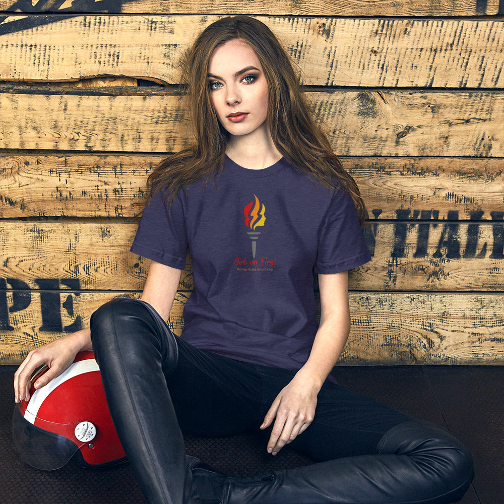 Girl on Fire | Camp| t-shirt