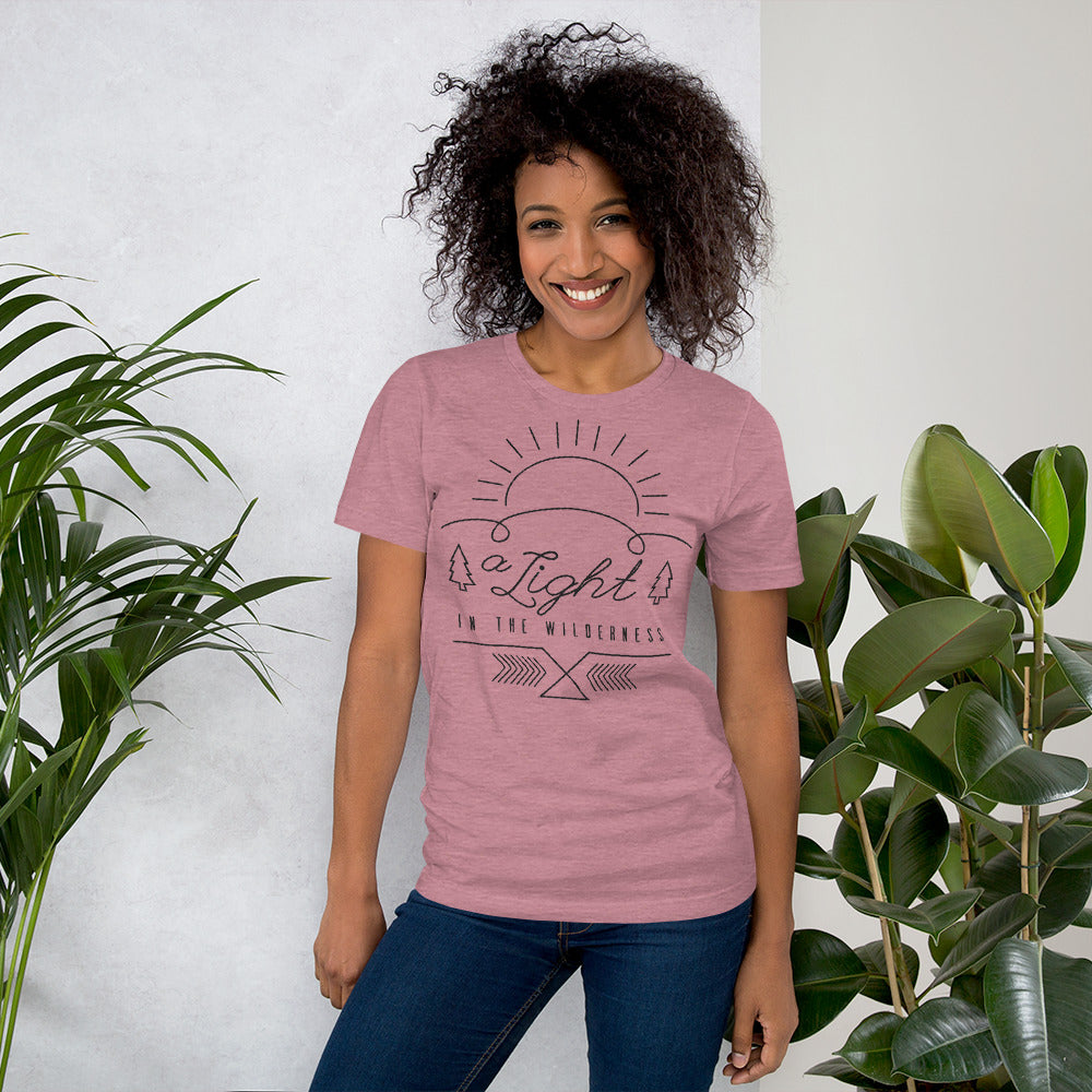 Light in the Wilderness | Girls Camp | Youth Activity | t-shirt