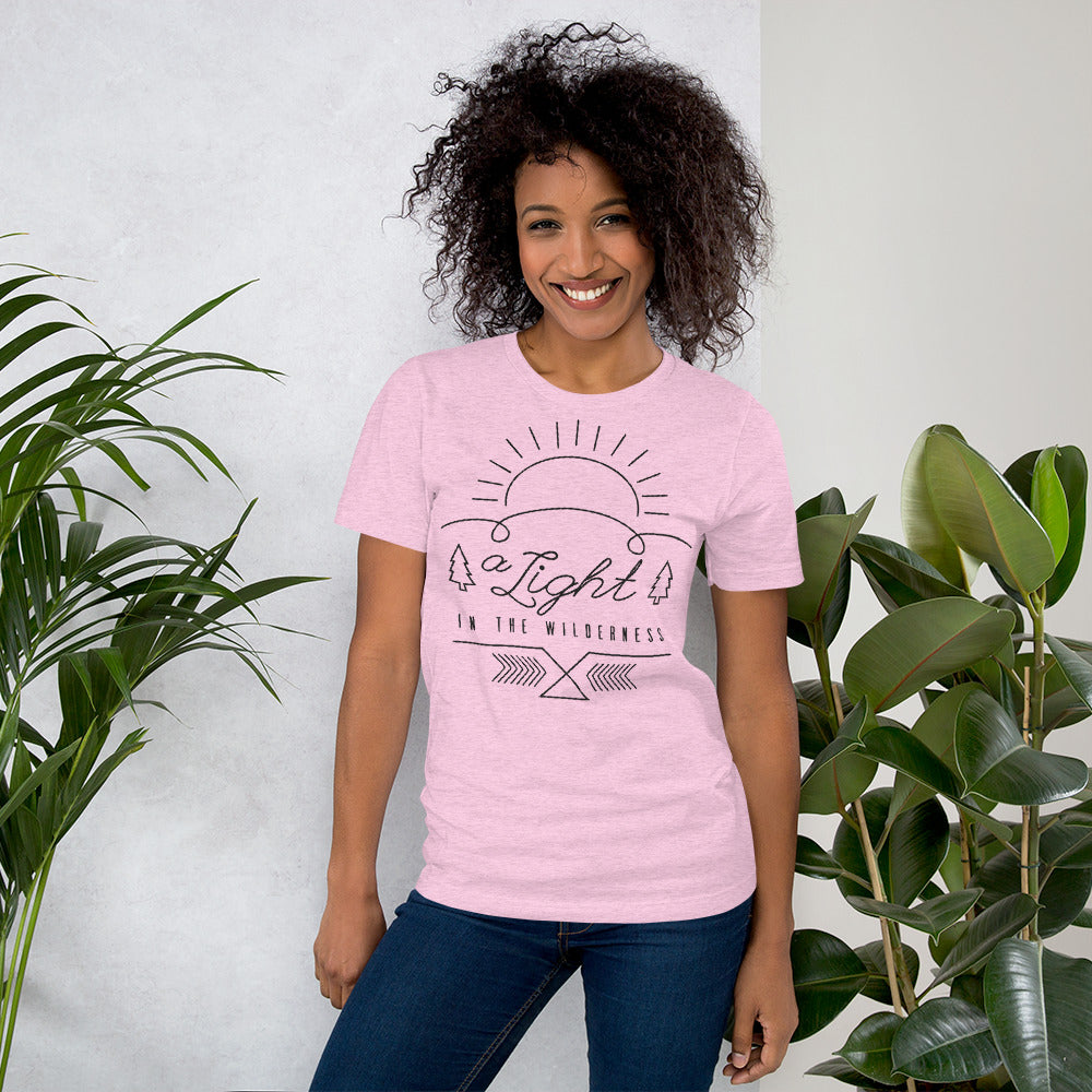 Light in the Wilderness | Girls Camp | Youth Activity | t-shirt