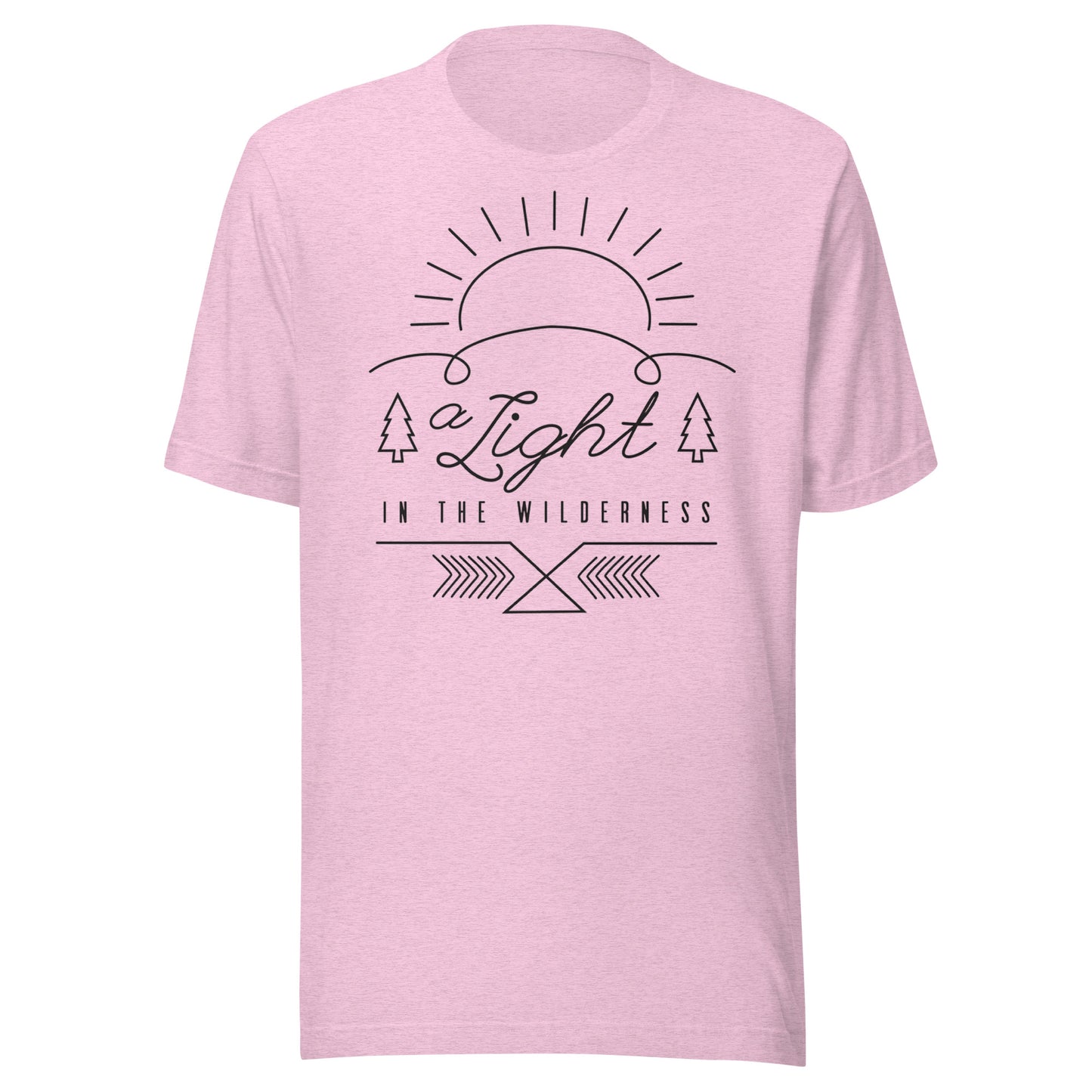 Light in the Wilderness | Girls Camp | Youth Activity | t-shirt