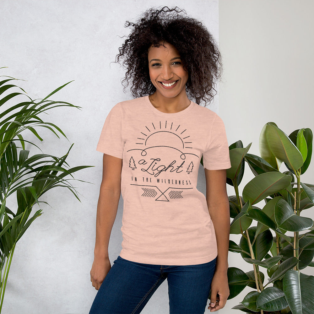 Light in the Wilderness | Girls Camp | Youth Activity | t-shirt