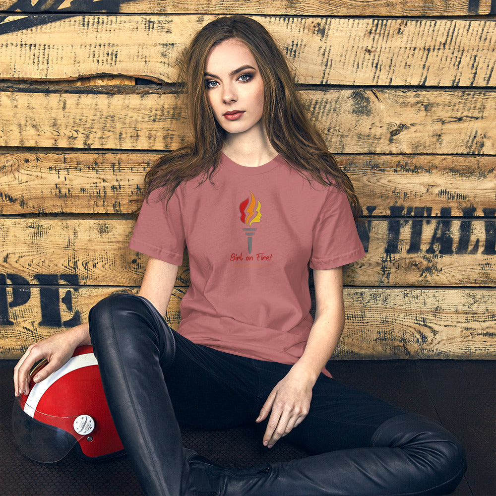 Girl on Fire | Camp| t-shirt